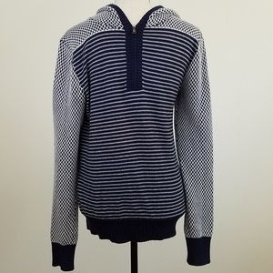 SOLD Armani Exchange Men's Striped Hoodie Size S